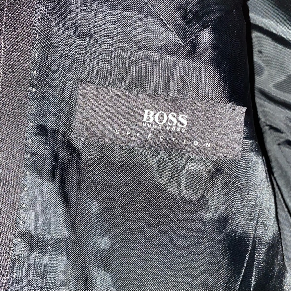 Hugo boss selection pinstripe blazer super 120 EUC - Picture 3 of 9
